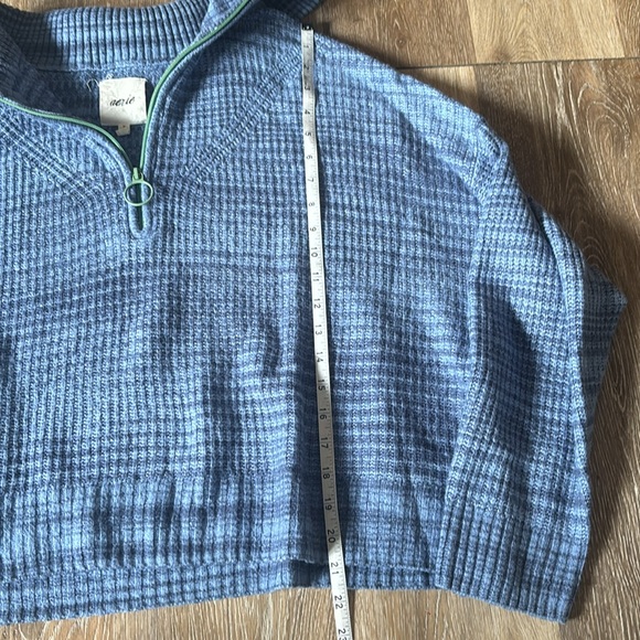 Aerie cropped zip sweater - Picture 4 of 6